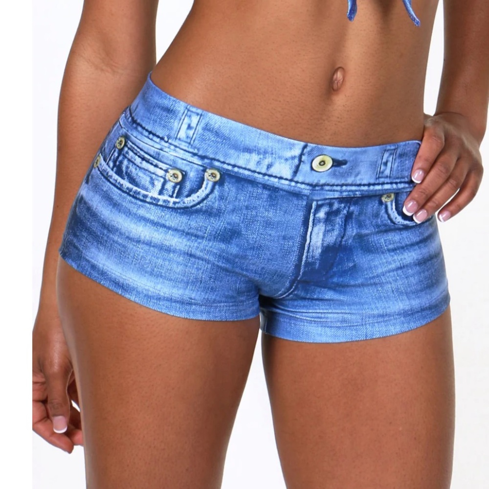 Dallaswear NFL Cheer Blue Faux Denim